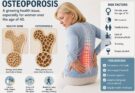 Osteoporosis is a growing health issue, especially for women over the age of 40.