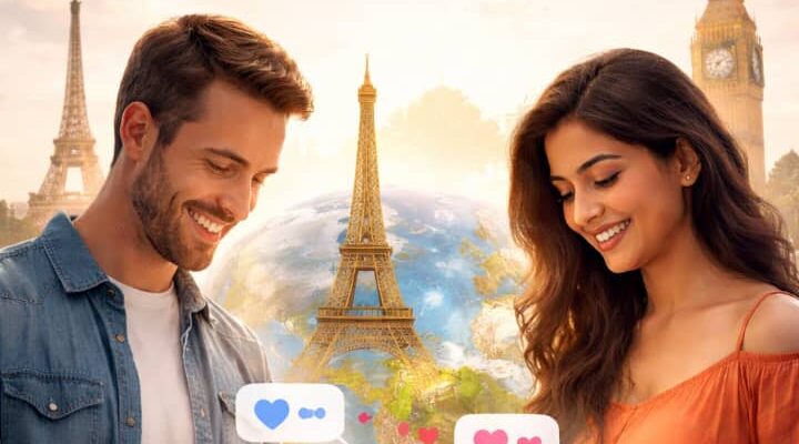 How One Text Started an International Love Story