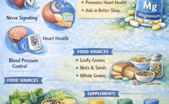 "Magnesium deficiency symptoms including fatigue, muscle cramps, headaches, anxiety, and irregular heartbeat."